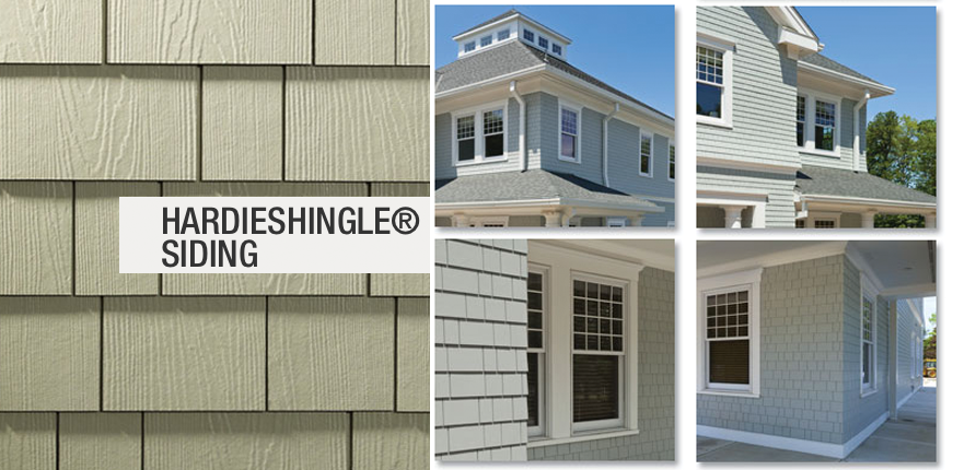 James Hardie shingle siding