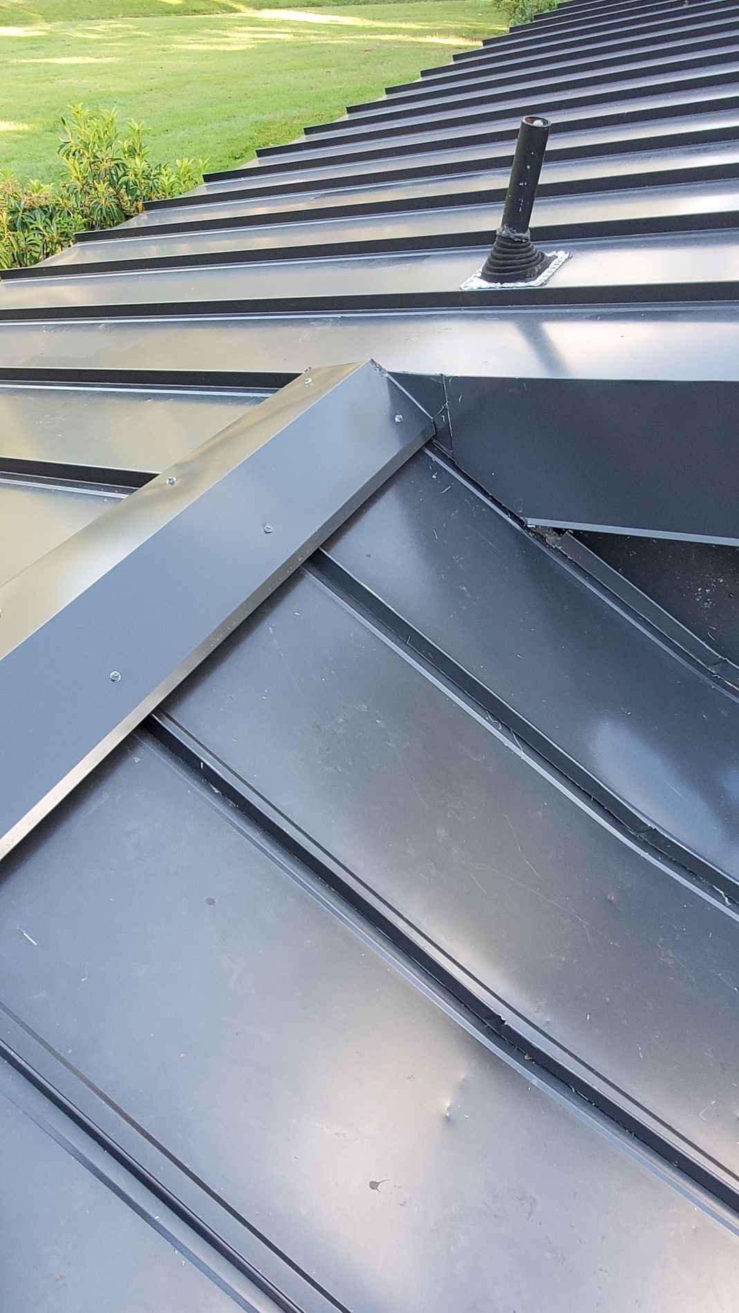 new standing seam metal roofing in Gaithersburg